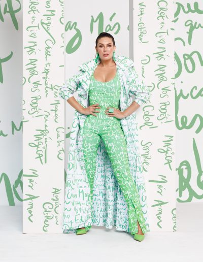 Trench Verde icono colección Hedónica